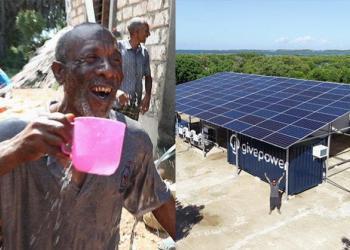 Le Kenya installe la première centrale solaire qui transforme l&rsquo;eau de mer en eau potable
