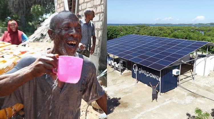Le Kenya installe la première centrale solaire qui transforme l&rsquo;eau de mer en eau potable