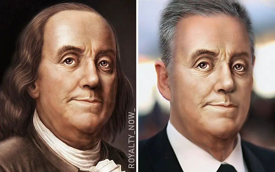 Voici à quoi ressemblerait Benjamin Franklin aujourd'hui