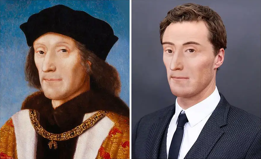 Voici à quoi ressemblerait le roi Henri VII aujourd'hui