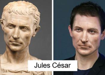 Voici à quoi ressemblerait Jules César et d&rsquo;autres aujourd&rsquo;hui (30 photos)