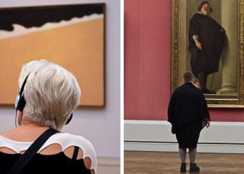 Un photographe passe une éternité à attendre que les visiteurs du musée correspondent aux œuvres d&rsquo;art et le résultat valait la peine d&rsquo;attendre