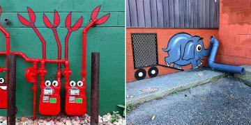 Il y a un artiste de rue génial en cavale, et espérons que personne ne l’attrape
