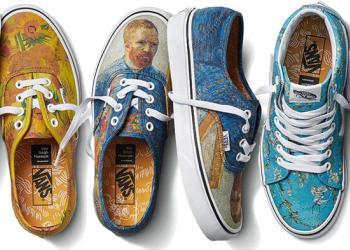 Vans a lancé une ligne de vêtements et de chaussures Van Gogh inspirée par l&rsquo;artiste emblématique