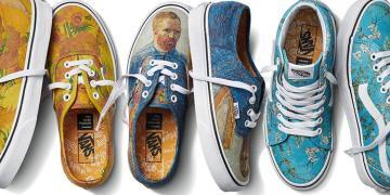 Vans a lancé une ligne de vêtements et de chaussures Van Gogh inspirée par l&rsquo;artiste emblématique
