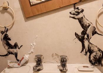 « Ma femme déteste quand je travaille à la maison » – Banksy dévoile sa dernière oeuvre sur Instagram