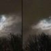« L&rsquo;œil de la tempête » capturé dans des photos incroyables de pleine lune après la tempête Ciara