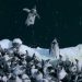 Des manchots empereurs sautent d&rsquo;une falaise de 15 mètres en Antarctique