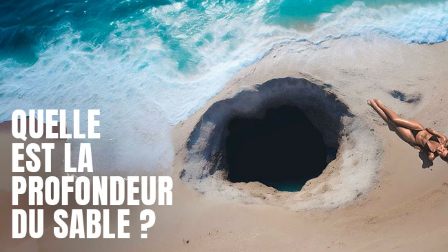 Que se cache-t-il sous le sable des plages et des déserts ?