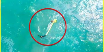 Un drone fait une découverte glaçante au milieu de l’océan par accident !