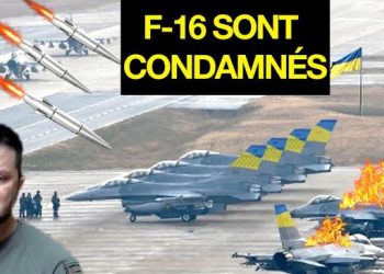 L&rsquo;Ukraine en feu : la Russie a déterminé l’emplacement exact des avions de combat F-16