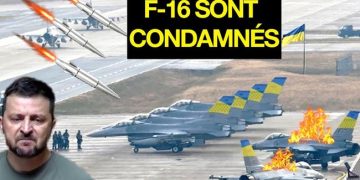 L’Ukraine en feu : la Russie a déterminé l’emplacement exact des avions de combat F-16