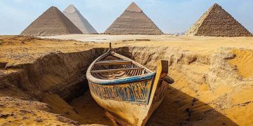 Ils ont trouvé des navires plus vieux que les pyramides dans le désert