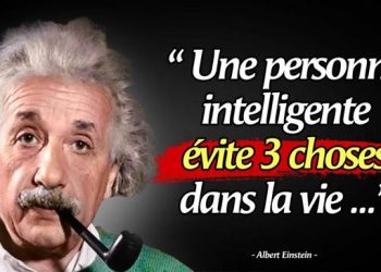 Citations d&rsquo;Albert Einstein | Une personne intelligente évite 3 choses | Aphorismes, Pensées sages