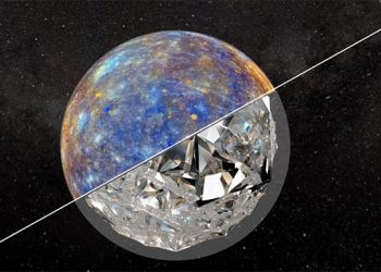 Mercure a une couche de diamant de 16 km d’épaisseur, selon une sonde de la NASA