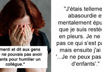 Un homme humilie publiquement une femme sans enfants, elle réplique si fortement qu&rsquo;il prend un « congé maladie »