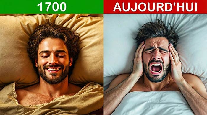 Il s’avère que nous dormons mal depuis des siècles