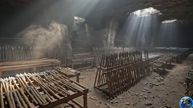 Les armes en bronze parfaitement conservées de l'armée de terre cuite en Chine
