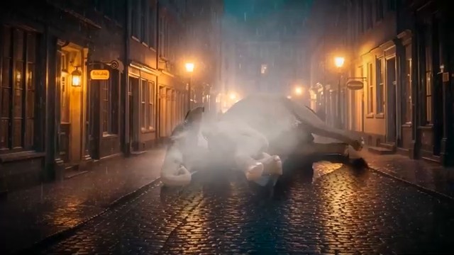 Représentation des cruelles expériences publiques d'électrocution menées par Edison