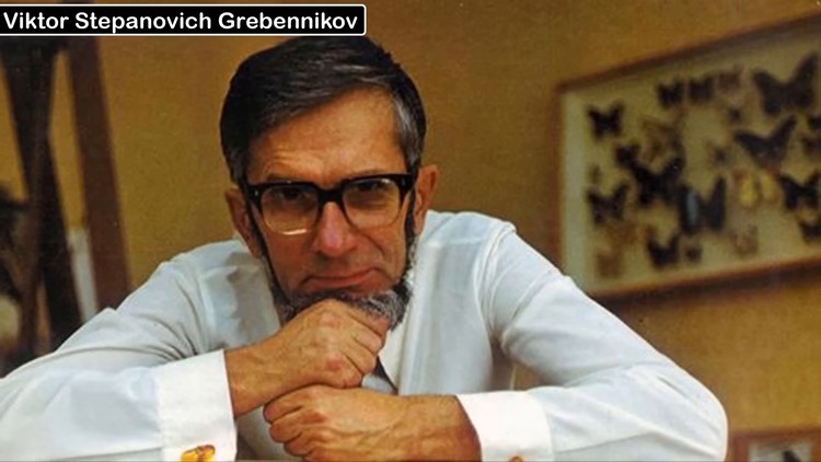 Portrait de Viktor Stepanovich Grebennikov.