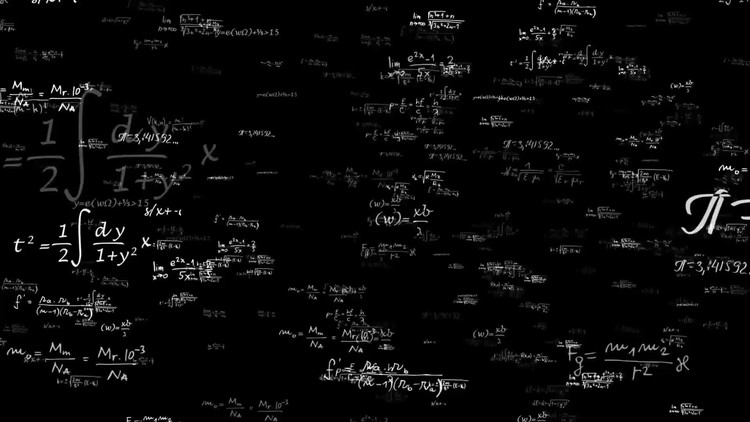 Visualisation d'une lettre manuscrite et de formules mathématiques complexes.