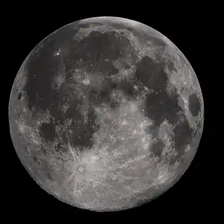 La Lune s'éloignerait de notre Planète de plusieurs centimètres par an. © Gregory H. Revera, Wikipedia