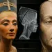 Analyse scientifique et radiographie montrant les détails cachés du buste de Néfertiti