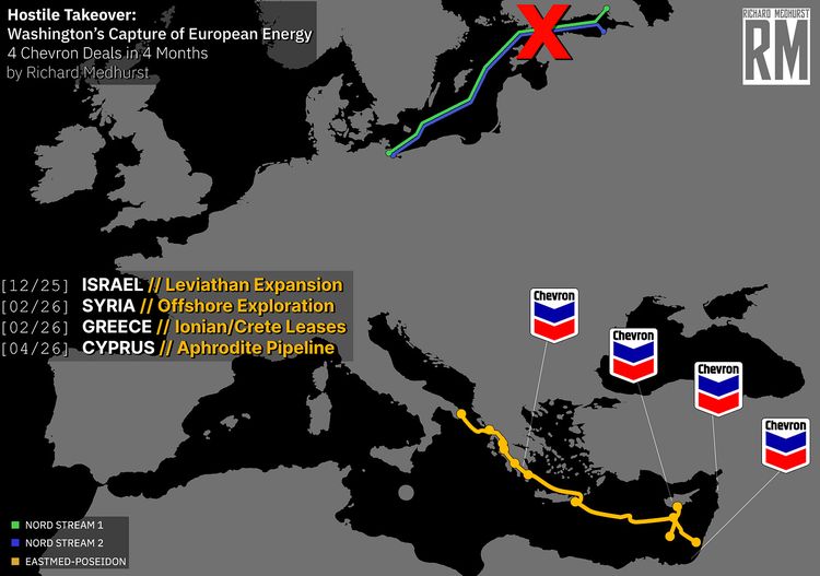 L'artère méditerranéenne : comment le gazoduc EastMed-Poseidon et la mainmise sur le bassin lélantin ont symétriquement remplacé Nord Stream en tant que principal corridor énergétique de l'Europe.