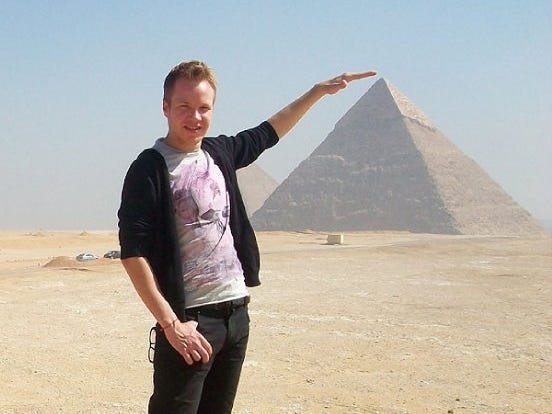Cairo's pyramids, overshadowed by chaos